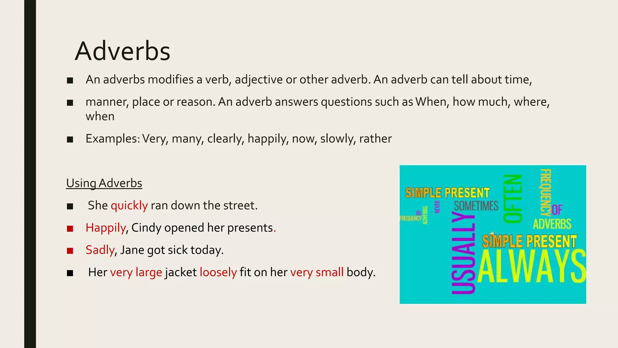 Parts of Speech | PPTX