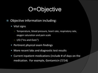 O2 Sat Examples For Visit Notes Medical Basic Of writing Notes.ppt