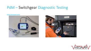PdM – Switchgear Diagnostic Testing
Partial Discharge Survey
 