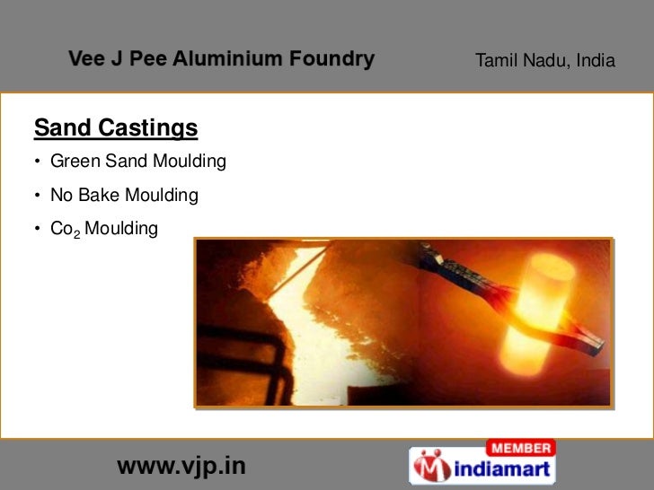 gravity die casting by VEE J PEE Aluminium Foundry, Coimbatore