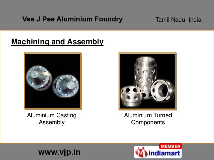 gravity die casting by VEE J PEE Aluminium Foundry, Coimbatore