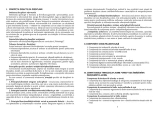 Curriculum la disciplina informatica clasele X – XII (varianta în limba ...