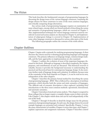 Concepts of programming languages 10th Edition Robert W. Sebesta | PDF