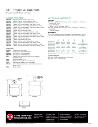 STI 7551 Data Sheet | PDF