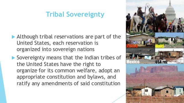 What is tribal sovereignty?