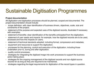 Digital Records Management & Preservation | PPTX