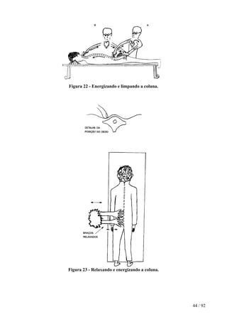 Figura 22 - Energizando e limpando a coluna.
Figura 23 - Relaxando e energizando a coluna.
44 / 92
 