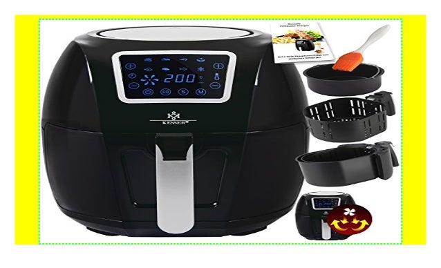 kesser xxl 5 5 liter heißluftfritteuse