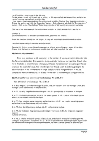 data stage-material | PDF
