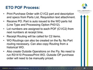 ETO and 'POF' Quest Webinar | PDF