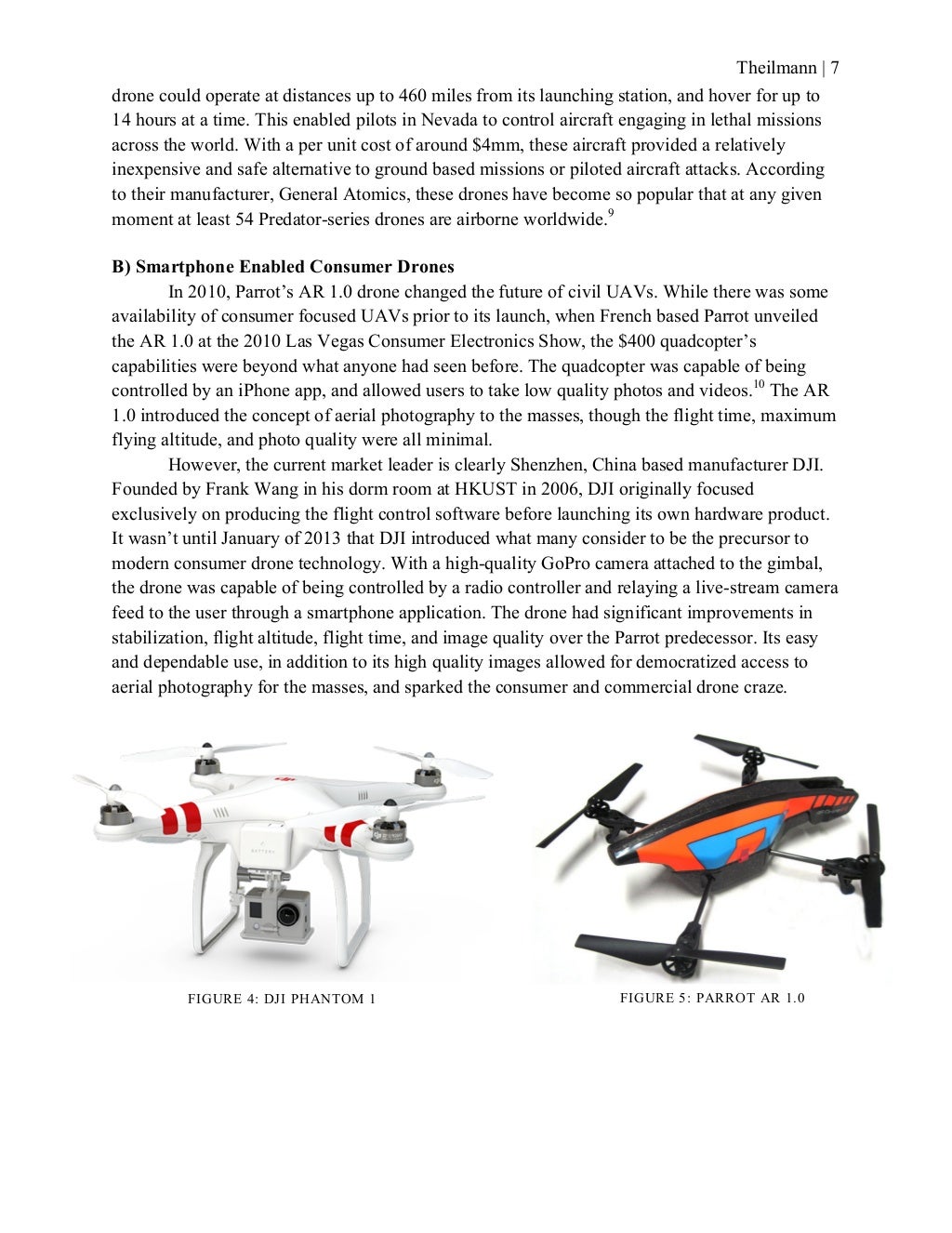 drone thesis topics