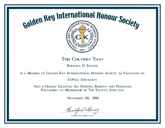 golden key scholarship certificate scholarship certificate