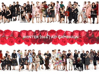 WINTER 2016 | AD CAMPAIGN
 