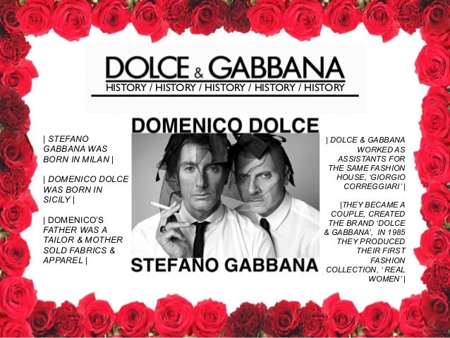 dolce and gabbana history