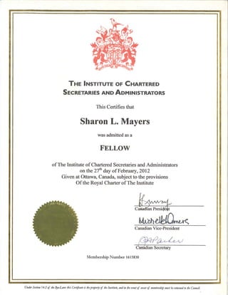 Fellow Certificate