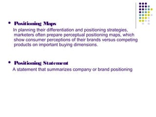 SEGMENTATION, TARGETING & POSITIONING OF MARKET PRODUCTS | PPT