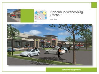 Naboomspruit Shopping
Centre
LIMPOPO
Retail Developments
 