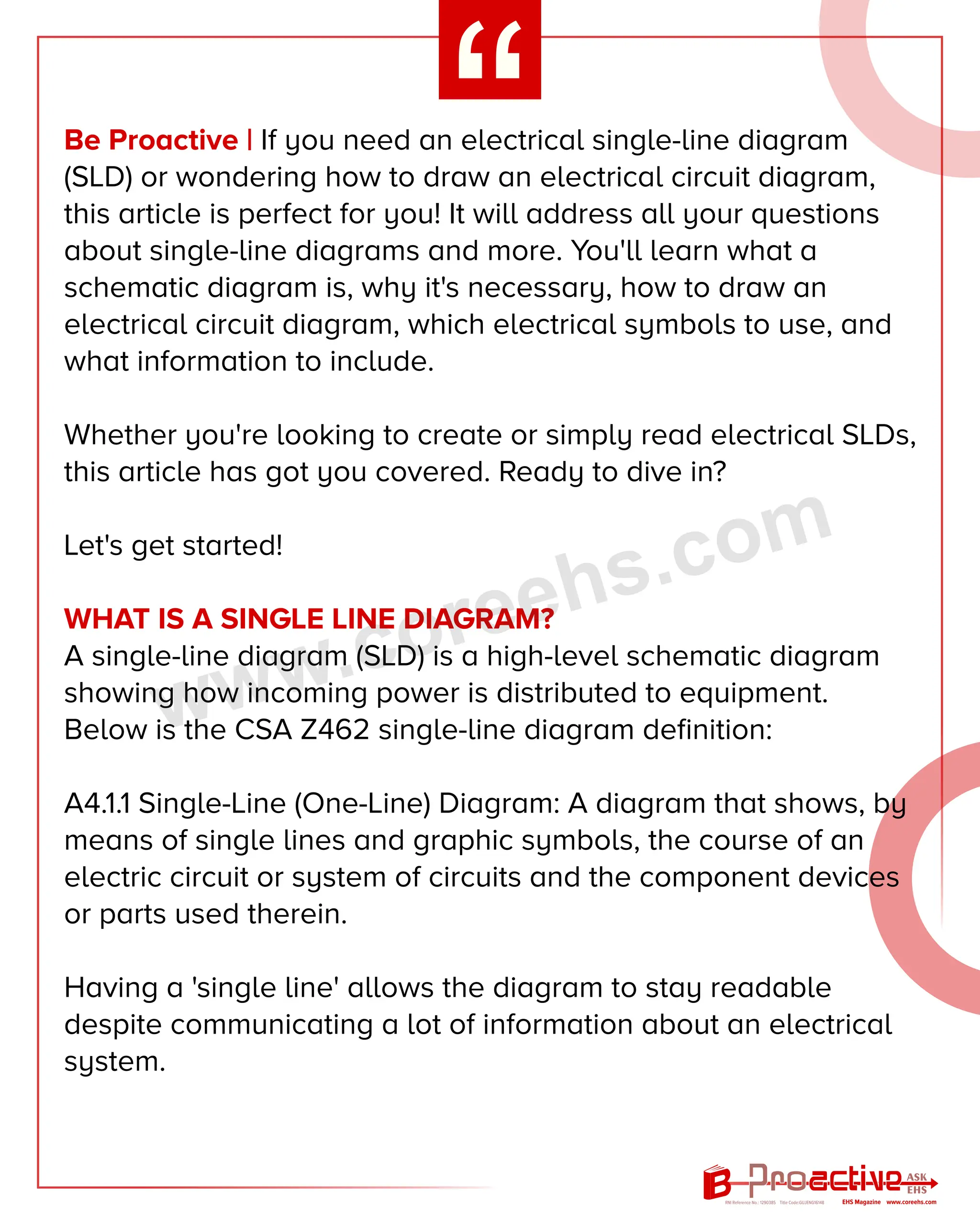 Mastering Single-Line Diagrams: A Must-Have Skill for Every Electrical ...