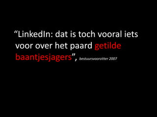   “Social networking is in its infancy and I’m guessing it will become as widespread as email”        Richard Kimber (Aug 2008)