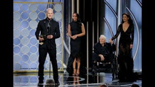 Martin McDonagh winner Best Screenplay Motion Picture for Three Billboards Outside Ebbing, Missouri. Paul Drinkwater/Courtesy of NBC
 