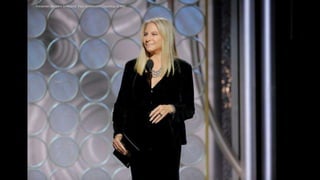 Presenter Barbara Streisand. Paul Drinkwater/Courtesy of NBC
 