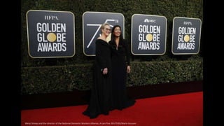 Meryl Streep and the director of the National Domestic Workers Alliance, Ai-jen Poo. REUTERS/Mario Anzuoni
 
