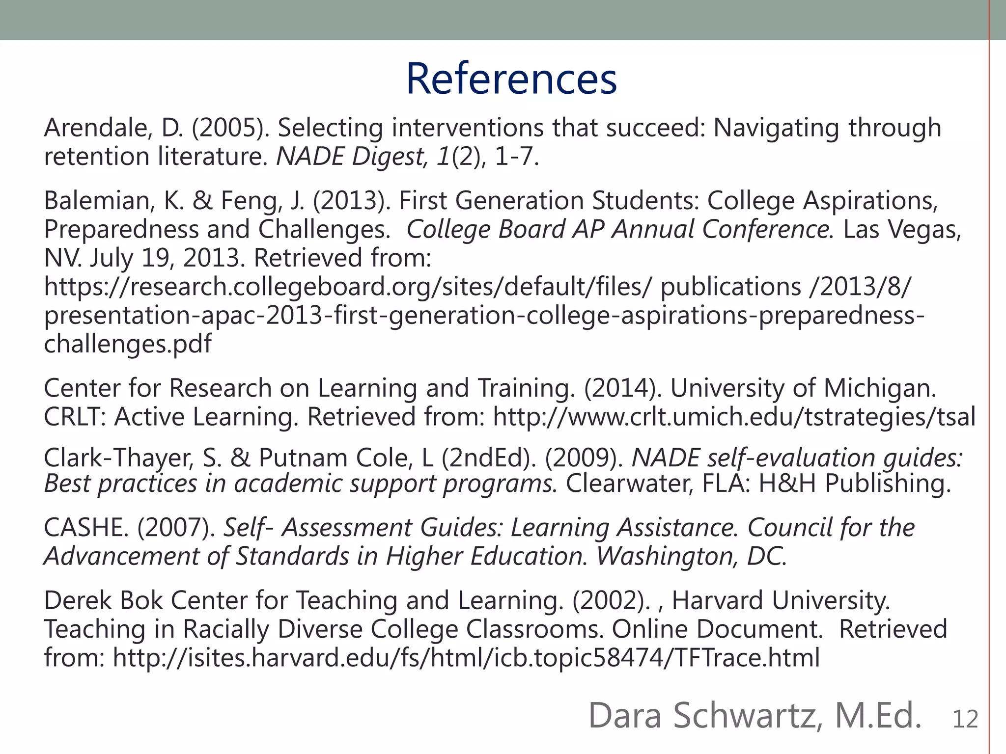 Tutoring Program Construct | PPT