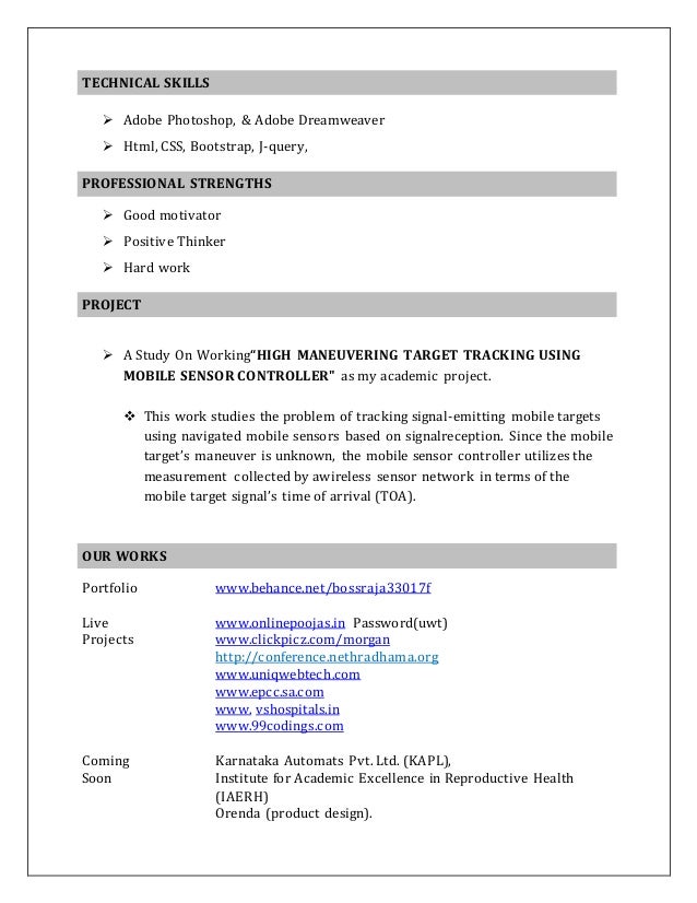 Using Ra Skills In A Resume Using Ra Skills In A Resume