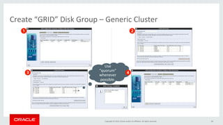 Oracle RAC 12c (12.1.0.2) Operational Best Practices - A result of true ...