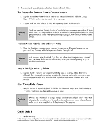 Comprehensive Guide to C++ Programming and Data Structures with Malik ...