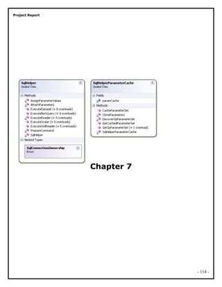 Project Report
Chapter 7
- 114 -
 