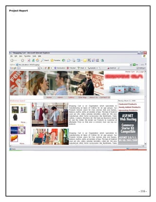 Project Report
- 116 -
 