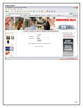 Project Report
- 117 -
 