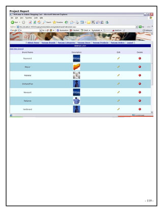 Project Report
- 119 -
 