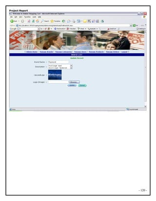 Project Report
- 120 -
 