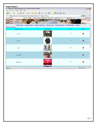 Project Report
- 121 -
 