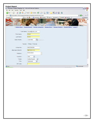 Project Report
- 124 -
 