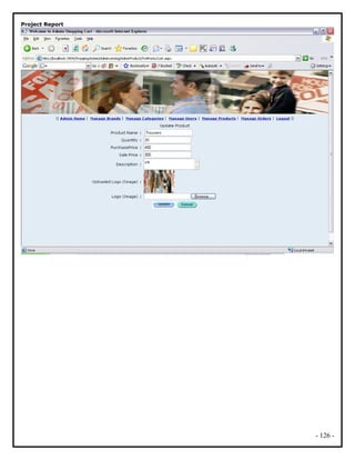 Project Report
- 126 -
 