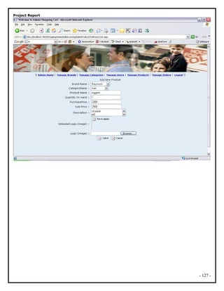 Project Report
- 127 -
 