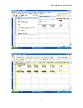 Manual Microsoft Project 2007




78
 