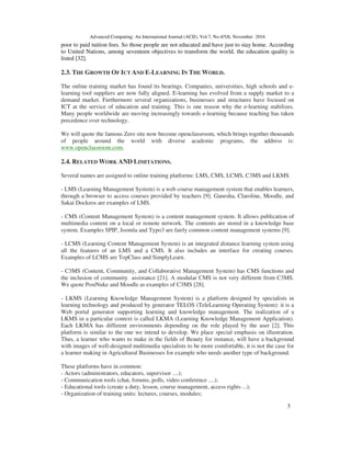E-LEARNING FOR ALL WITH INTERFACE INCORPORATING KNOWLEDGE ABOUT USER | PDF