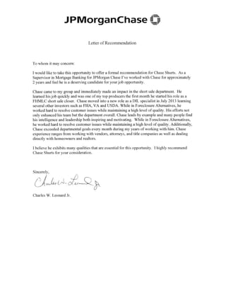 Letter of Recommendation-Leonard