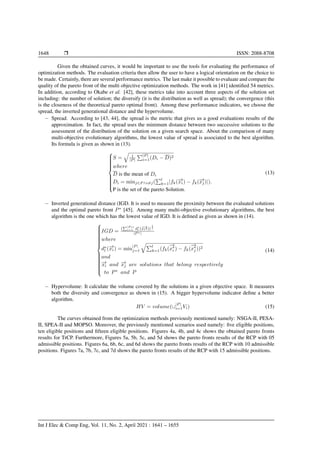 A multi-objective evolutionary scheme for control points deployment in ...