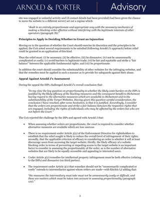 Online Enforcement of IP Rights by Injunctions Against ISPs: The ...