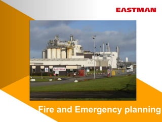 Fire and Emergency planning
 