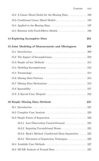 Linear Mixed Models For Longitudinal Data 1997 Corr 2nd Geert Verbeke | PDF
