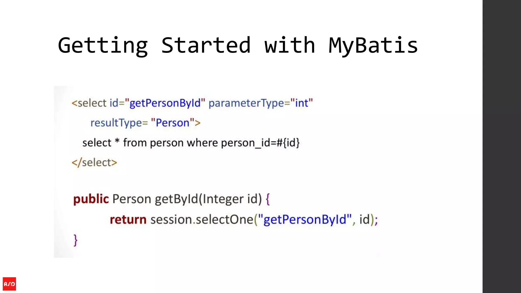 Getting Started with MyBatis
 