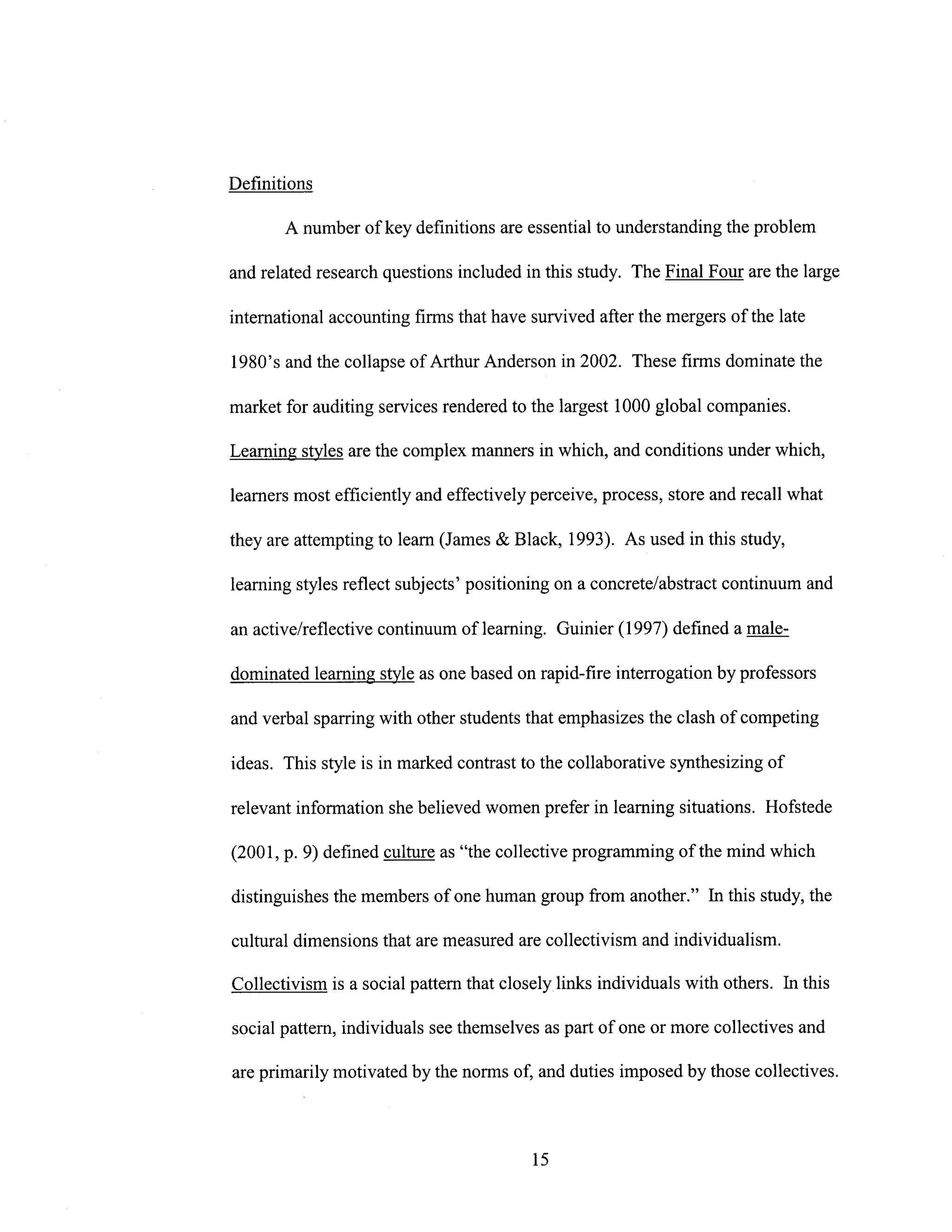 Kerr Dissertation
