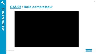 mercredi 14 septembre 2022
65
CAS 02 : Huile compresseur
MAINTENANCE
 