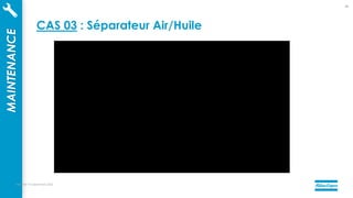 mercredi 14 septembre 2022
66
CAS 03 : Séparateur Air/Huile
MAINTENANCE
 